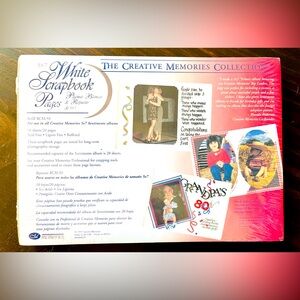 NEW in Package Creative Memories 5 x 7 White Scrapbook Pages Scrapbook Memories